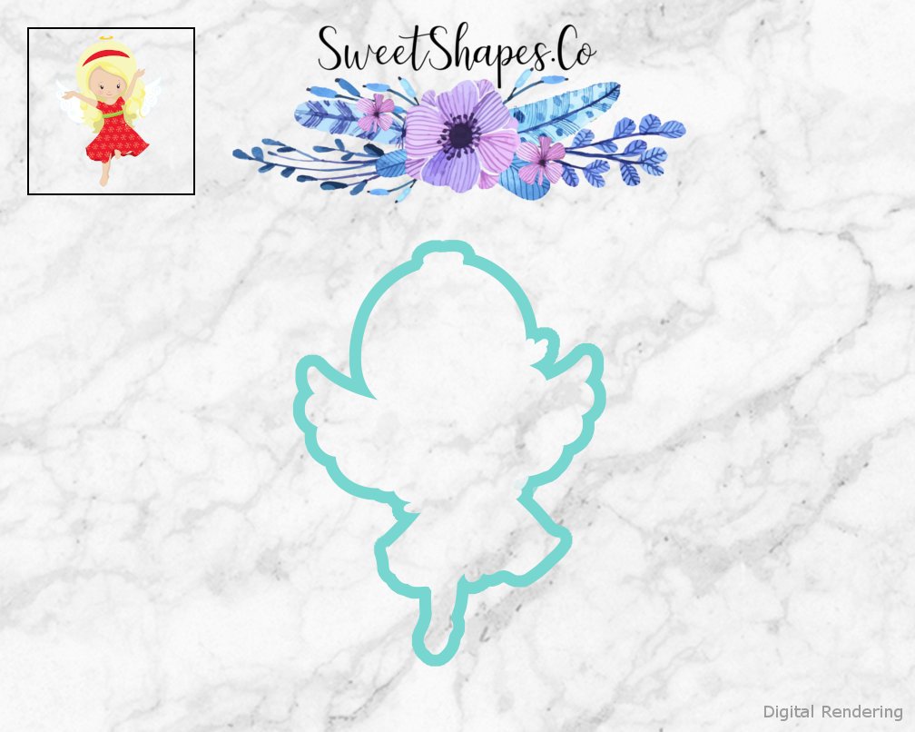 Christmas Angel Cookie Cutter