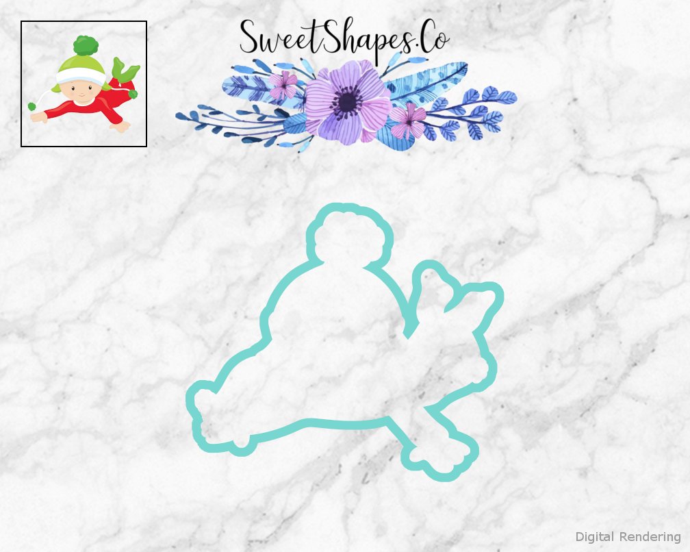 Christmas Baby 1 Cookie Cutter