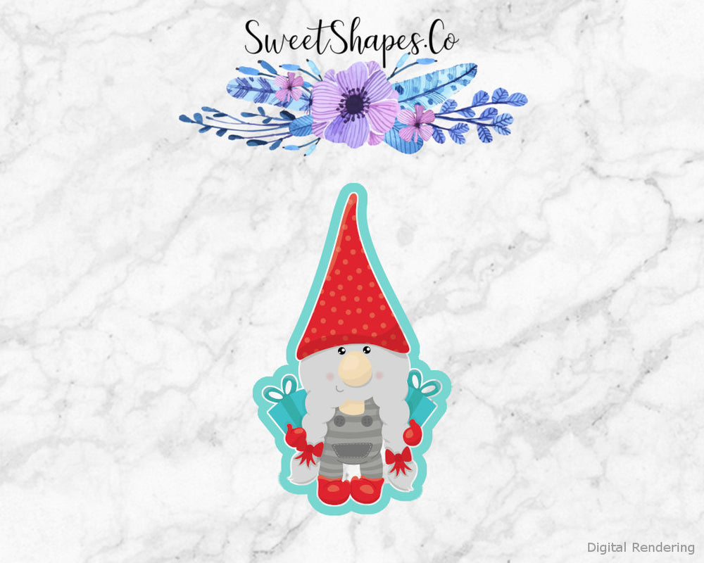 Christmas Gnome 1 Cookie Cutter