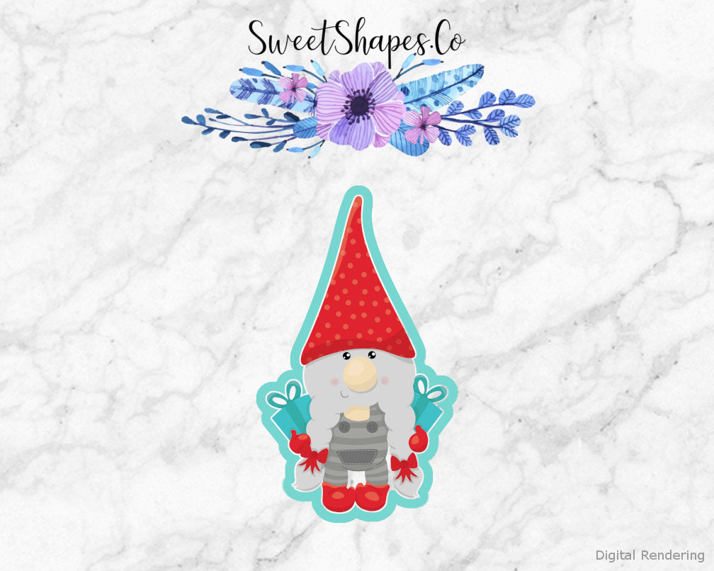 Christmas Gnome 1 Cookie Cutter