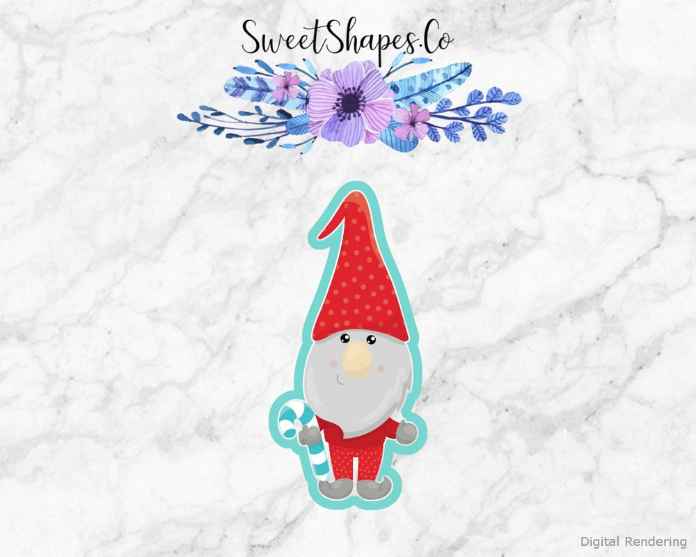 Christmas Gnome 3 Cookie Cutter