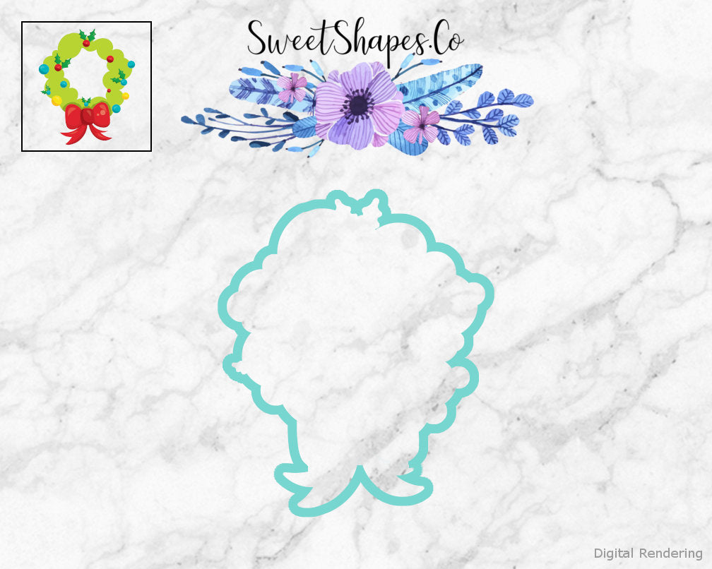 Christmas Wreath Cookie Cutter