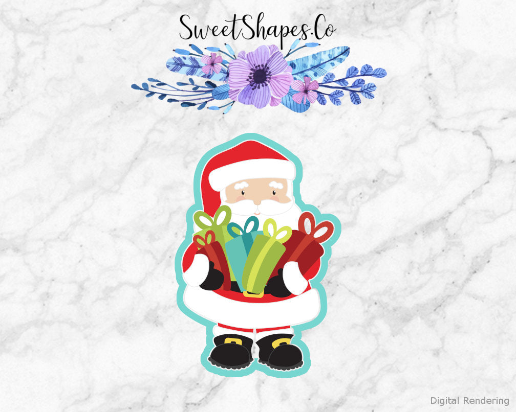 Santa 3 Cookie Cutter