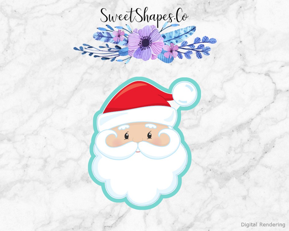 Santa Face 2 Cookie Cutter