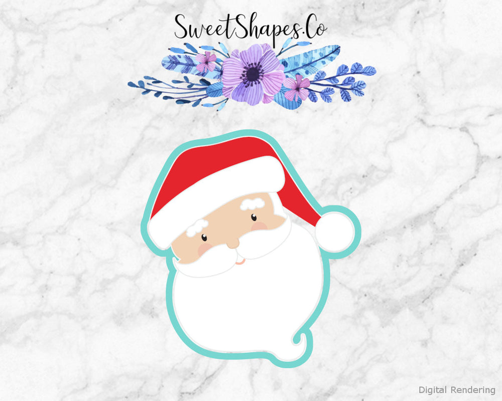 Santa Face 4 Cookie Cutter