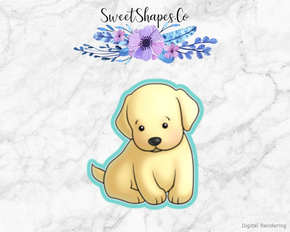 Golden Lab Cookie Cutter