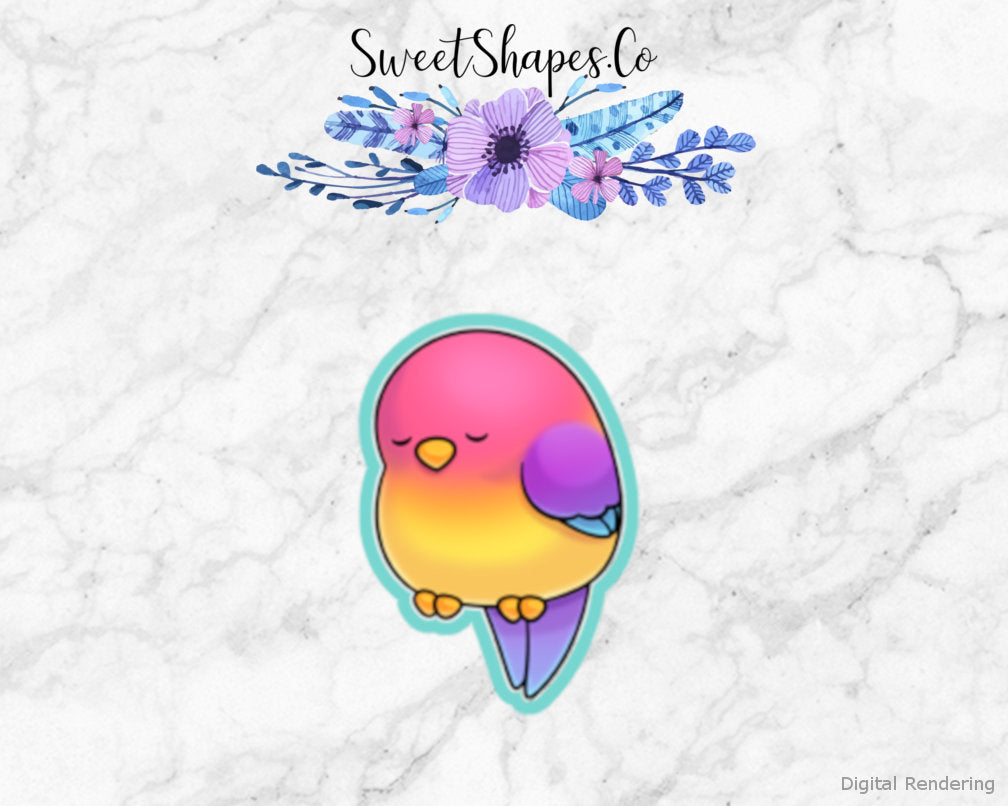 Lovebird 2 Cookie Cutter
