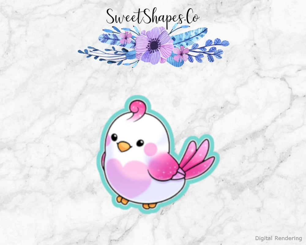 Lovebird 3 Cookie Cutter