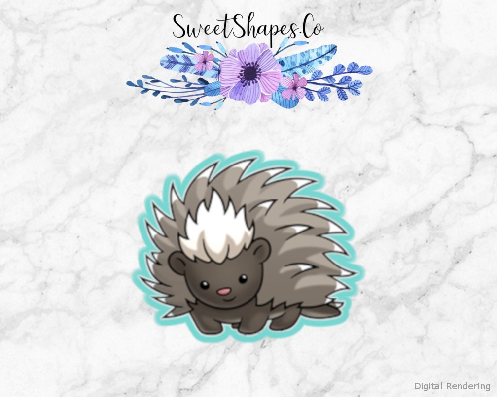 Porcupine Cookie Cutter