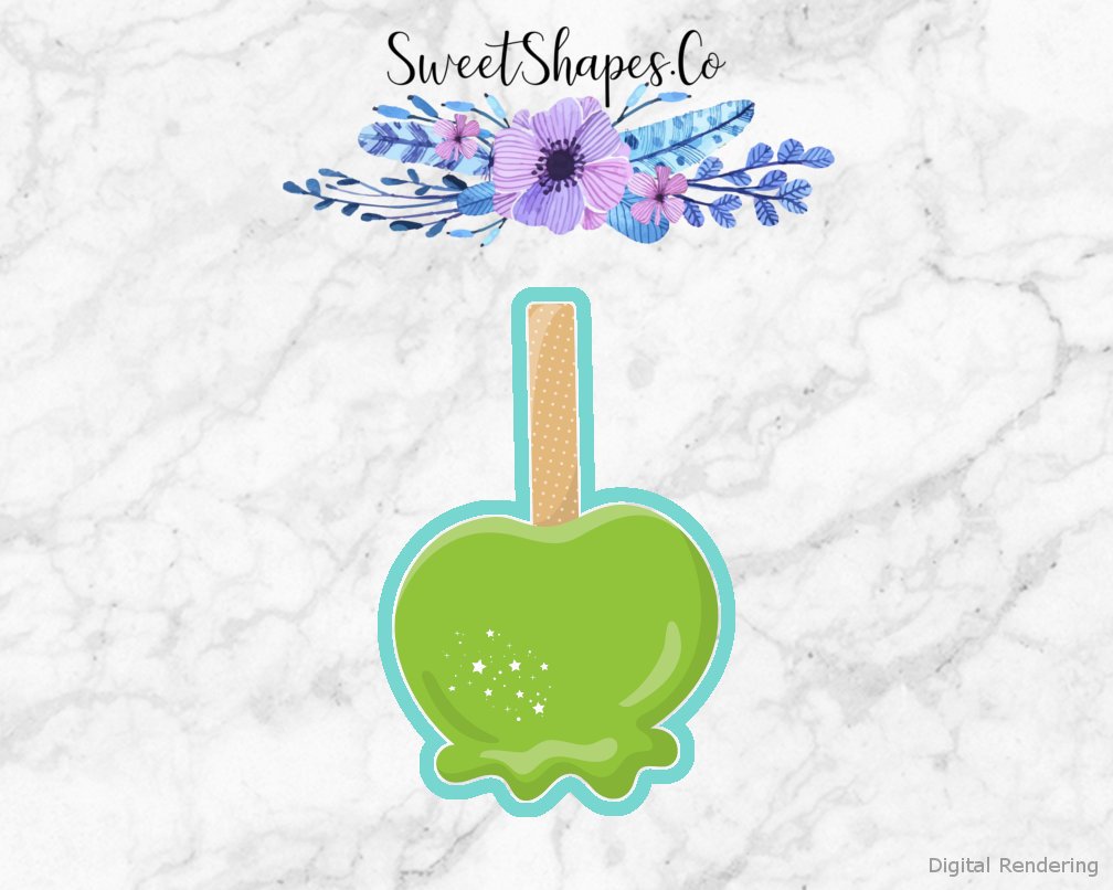 Halloween Candy Apple Cookie Cutter