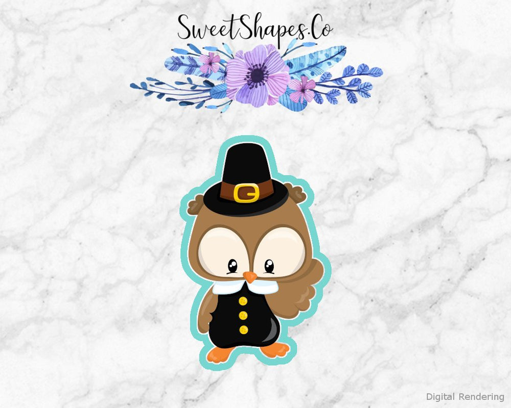 Pilgrim Owl 1 Cookie Cutter
