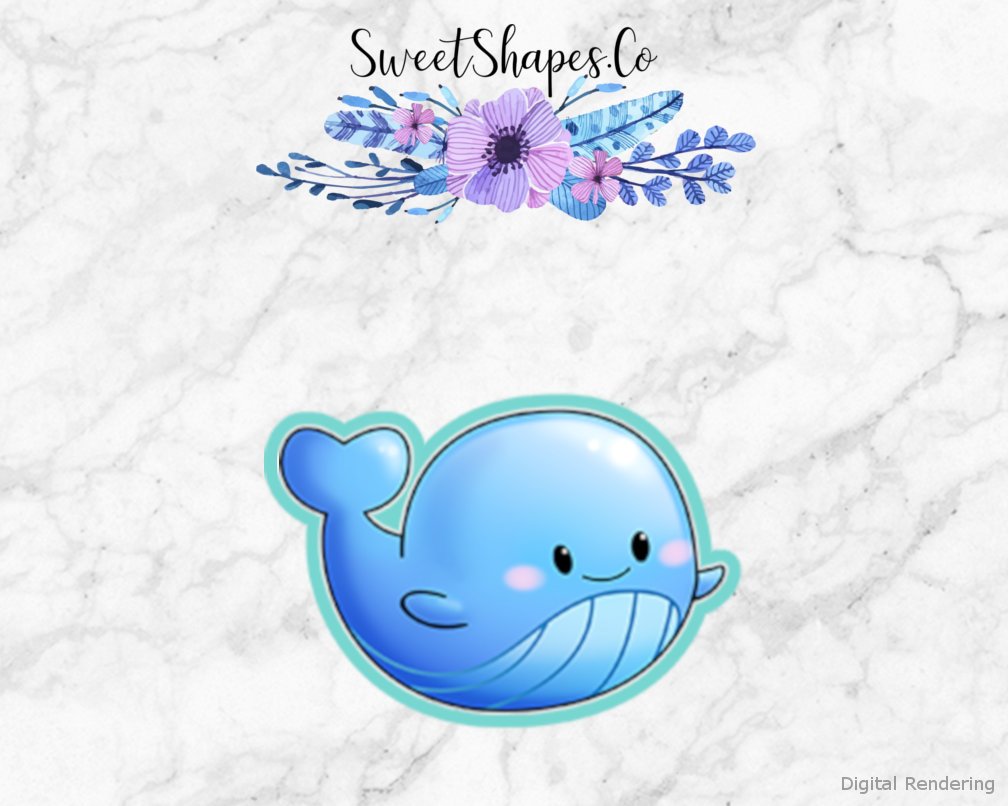 Whale Cookie Cutter