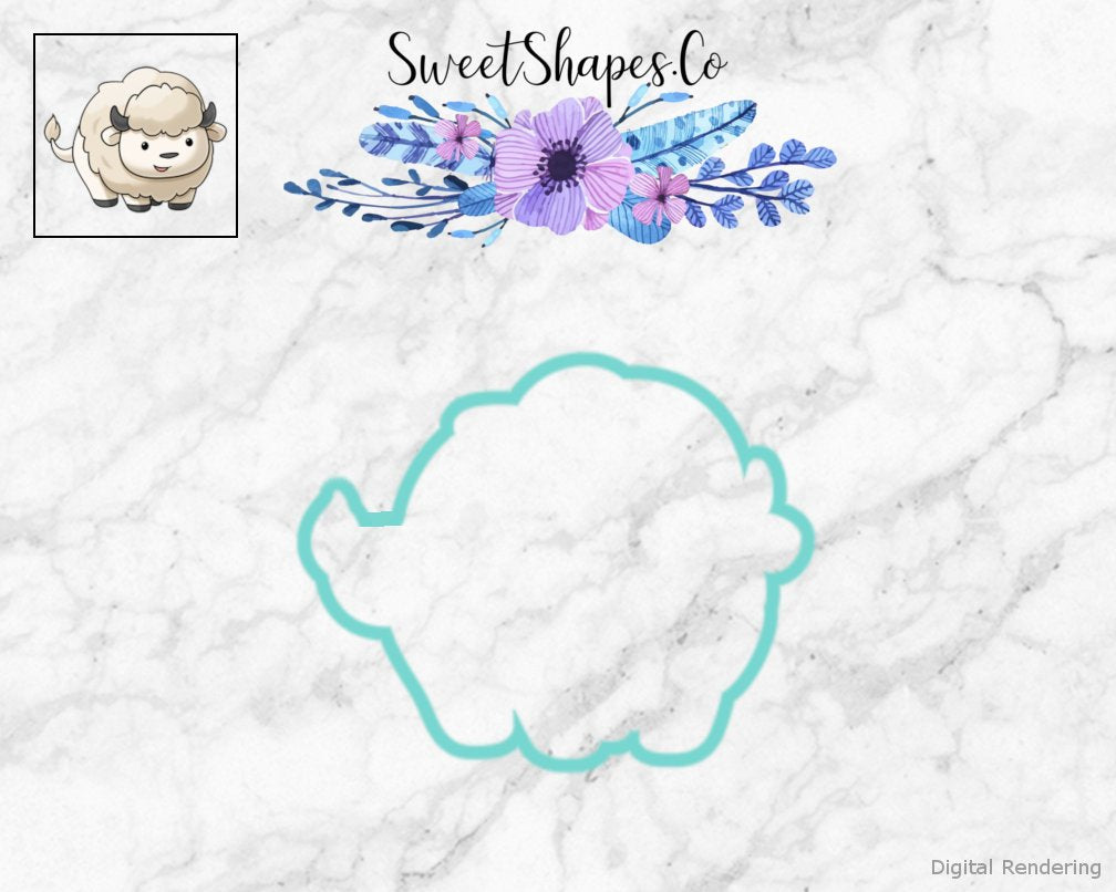 White Buffalo Cookie Cutter