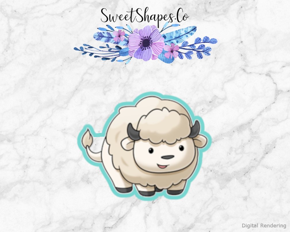 White Buffalo Cookie Cutter