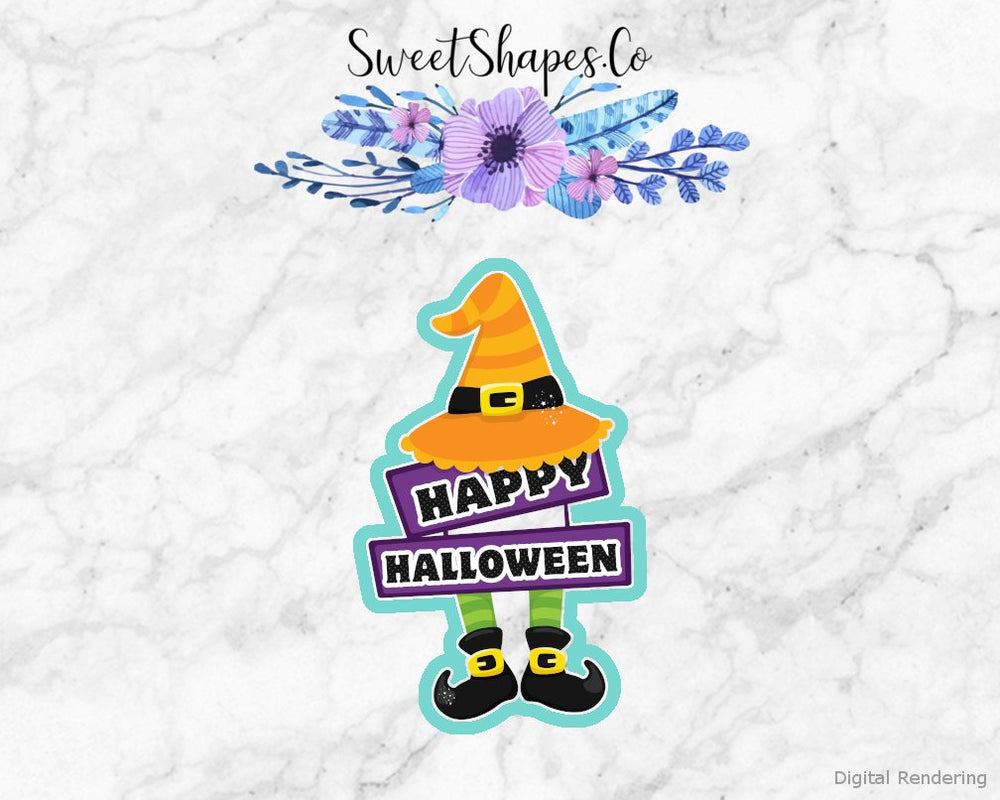 Witch Banner Cookie Cutter