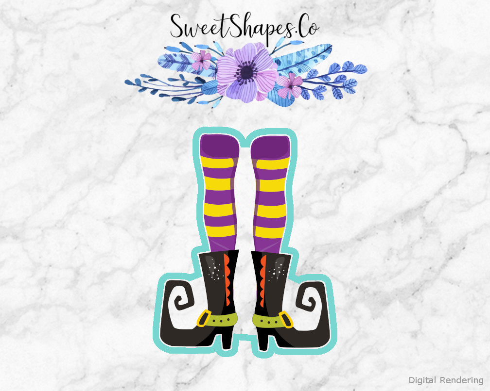 Witches Feet Cookie Cutter