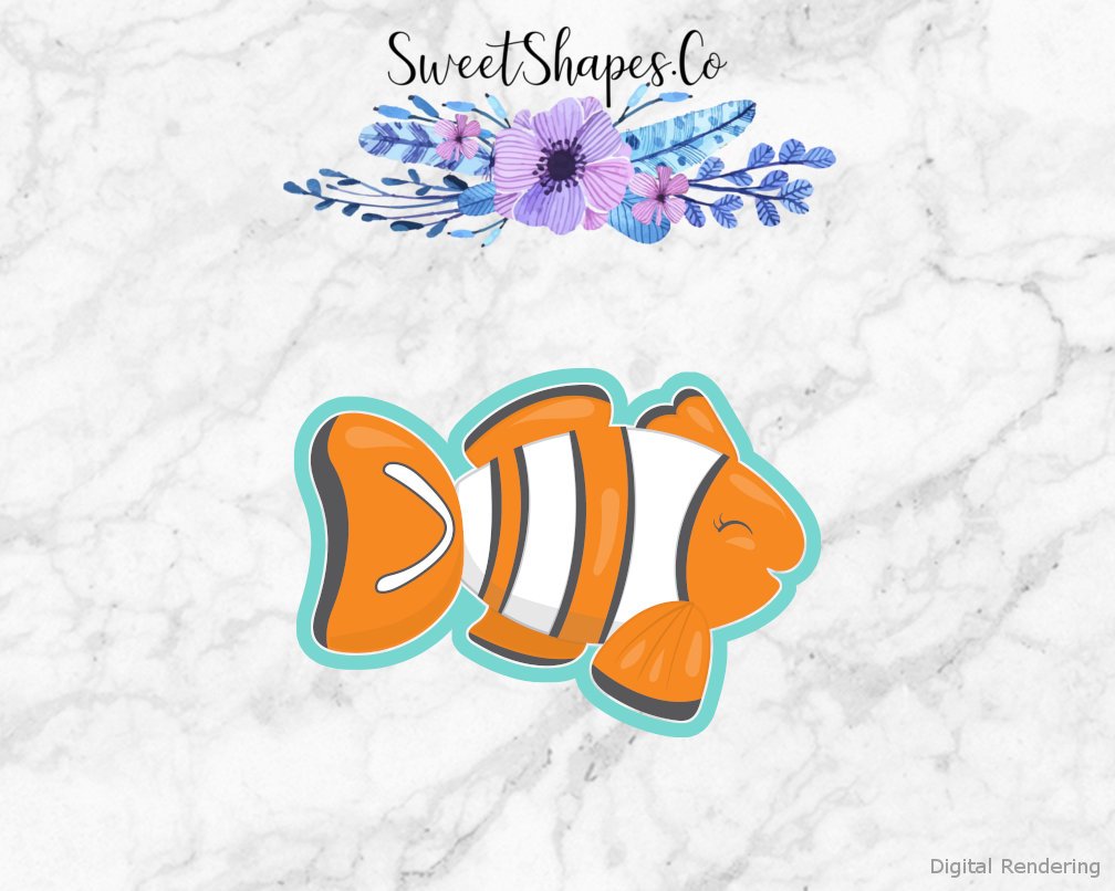 Cute Fish 1 Cookie Cutter