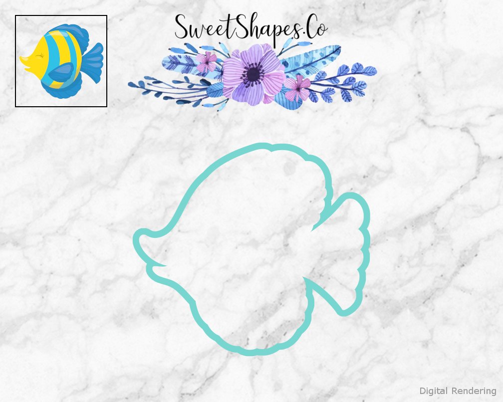 Cute Fish 2 Cookie Cutter