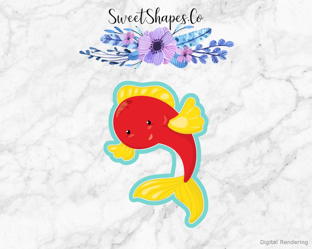 Cute Fish 6 Cookie Cutter