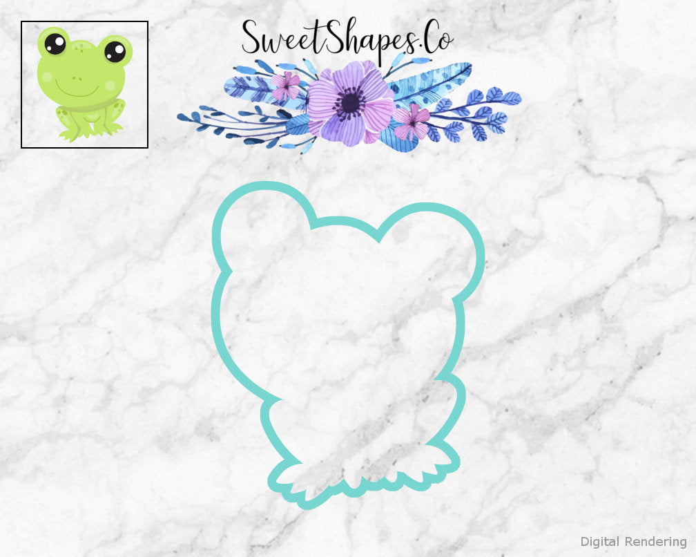 Cute Frog Cookie Cutter
