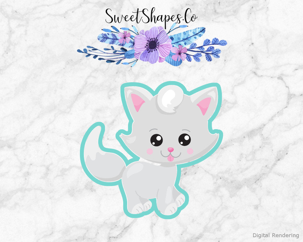 Cute Kitty 4 Cookie Cutter