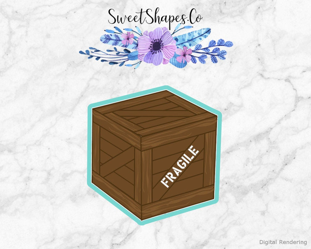 Wooden Crate Cookie Cutter