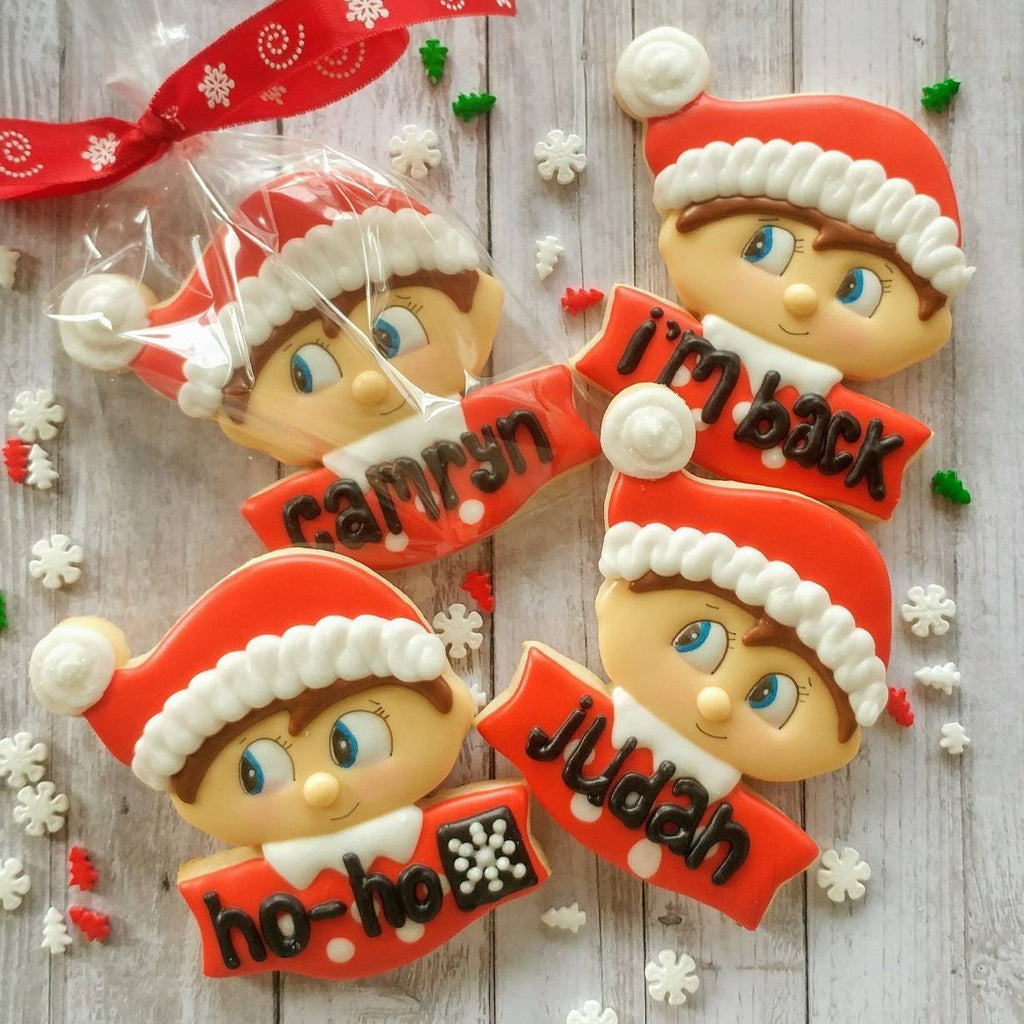 Elf | Boy | Girl Face with Plaque Cookie Cutter