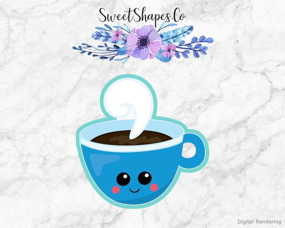 Coffee Cup 2 Cookie Cutter