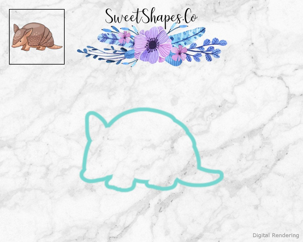 Armadillo Cookie Cutter