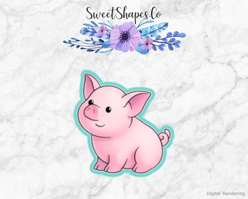 Baby Pig Cookie Cutter