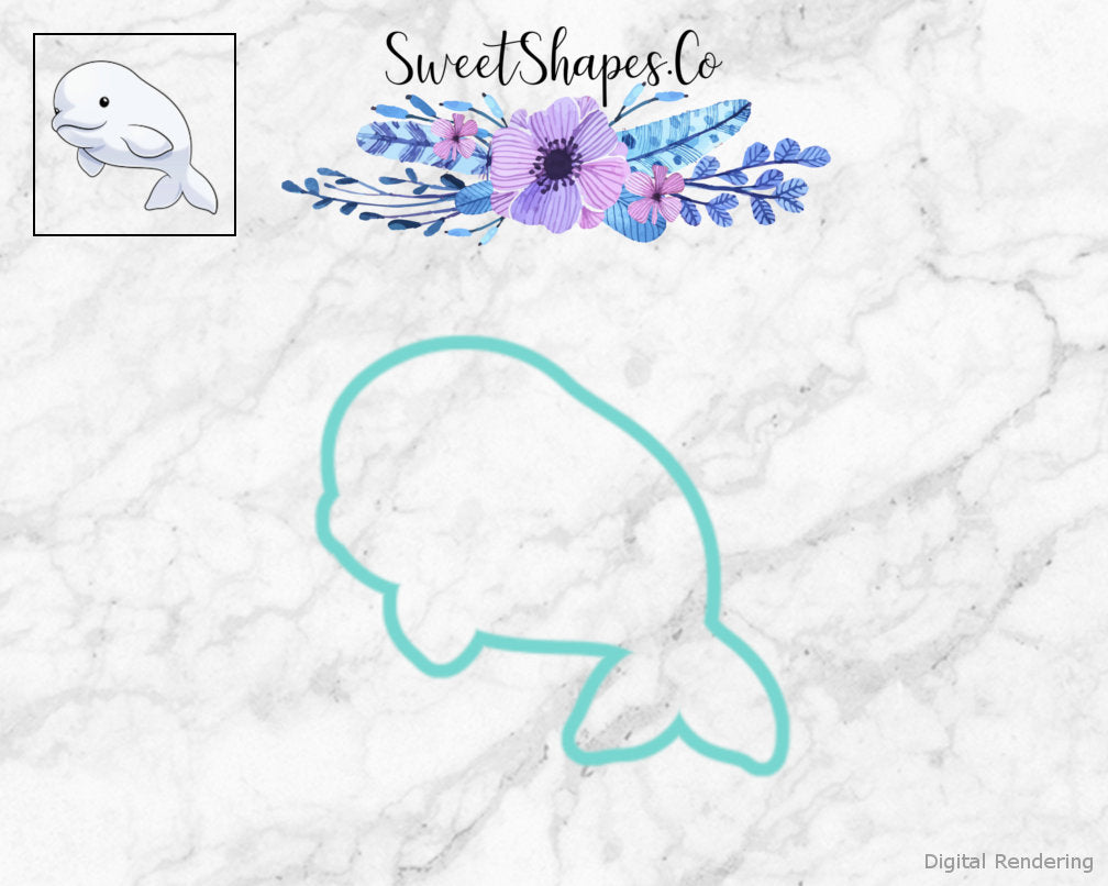 Beluga Cookie Cutter