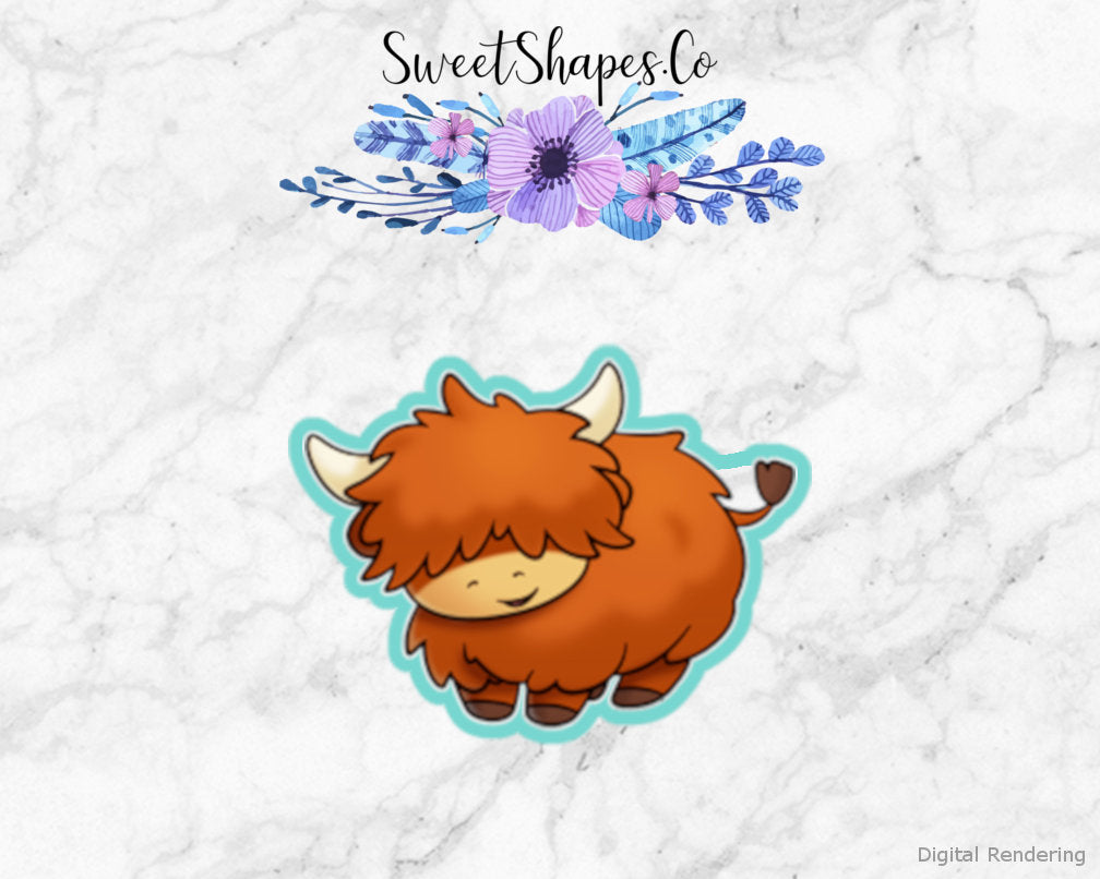 Highland Cow Cookie Cutter