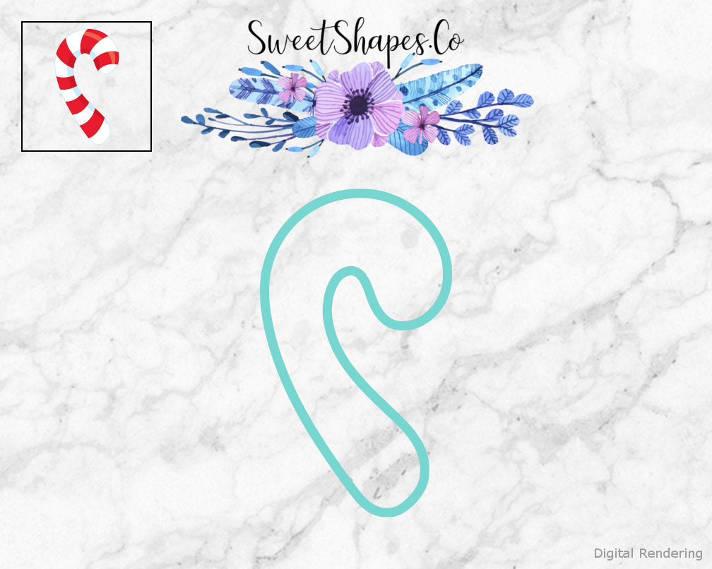 Candy Cane 2 Cookie Cutter