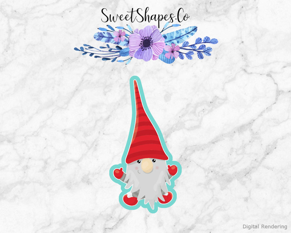 Christmas Gnome 2 Cookie Cutter