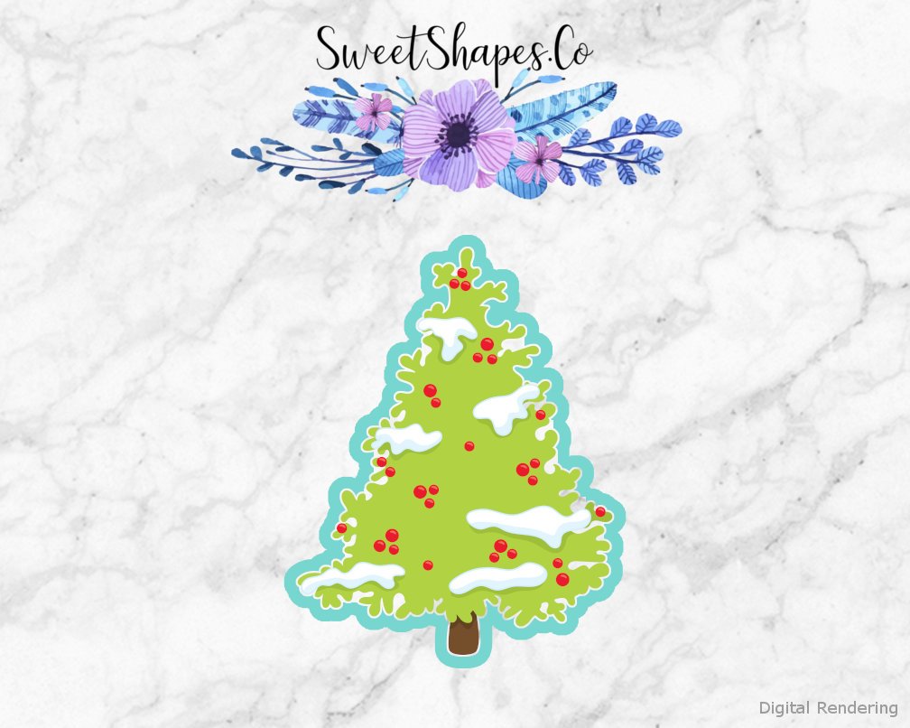 Christmas Tree 7 Cookie Cutter