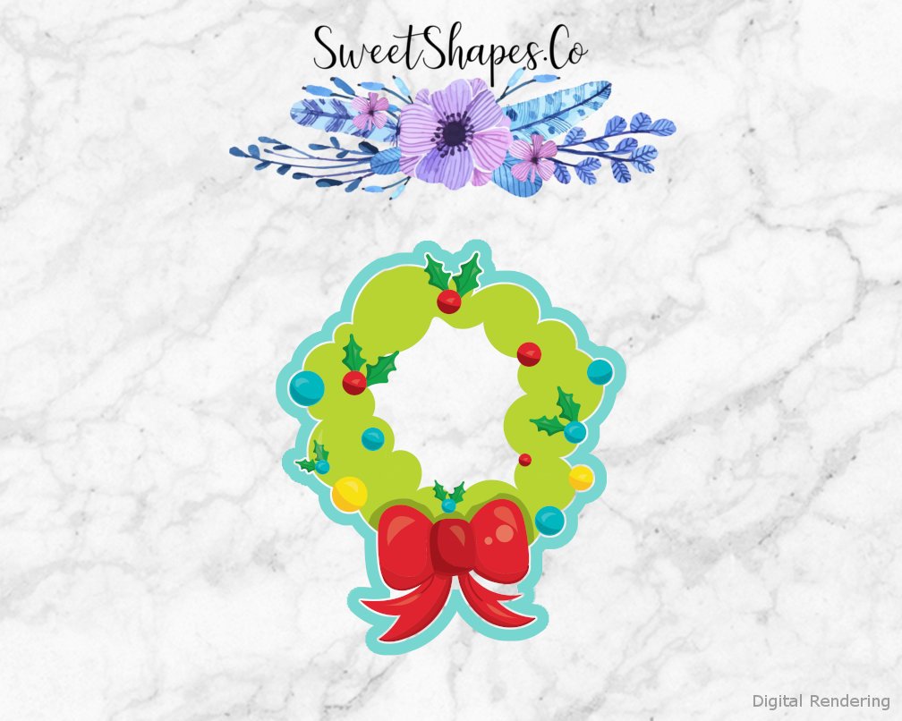 Christmas Wreath Cookie Cutter