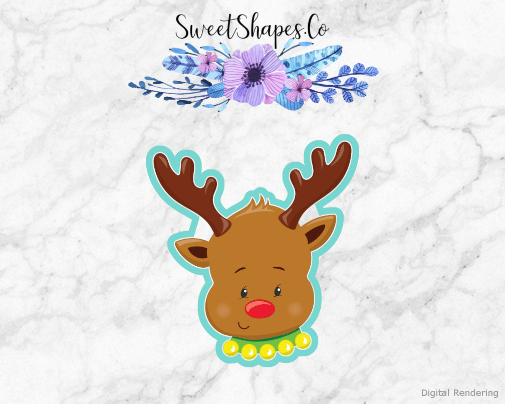 Rudolph Face Cookie Cutter