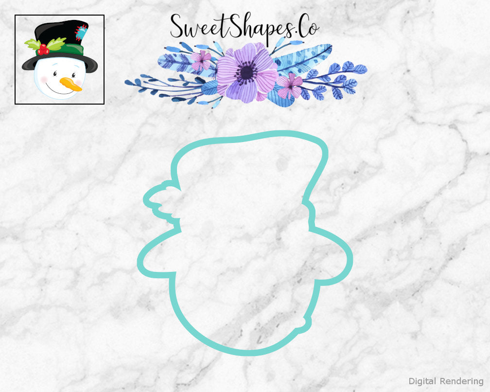 Snowman Face Cookie Cutter