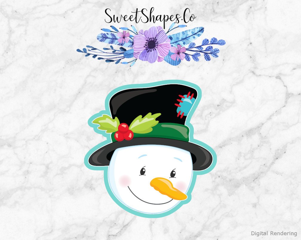 Snowman Face Cookie Cutter