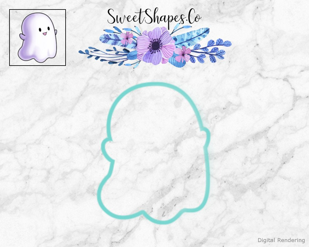 Ghost 2 Cookie Cutter