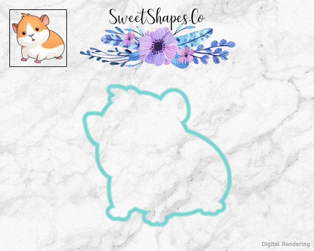 Guinea Pig Cookie Cutter