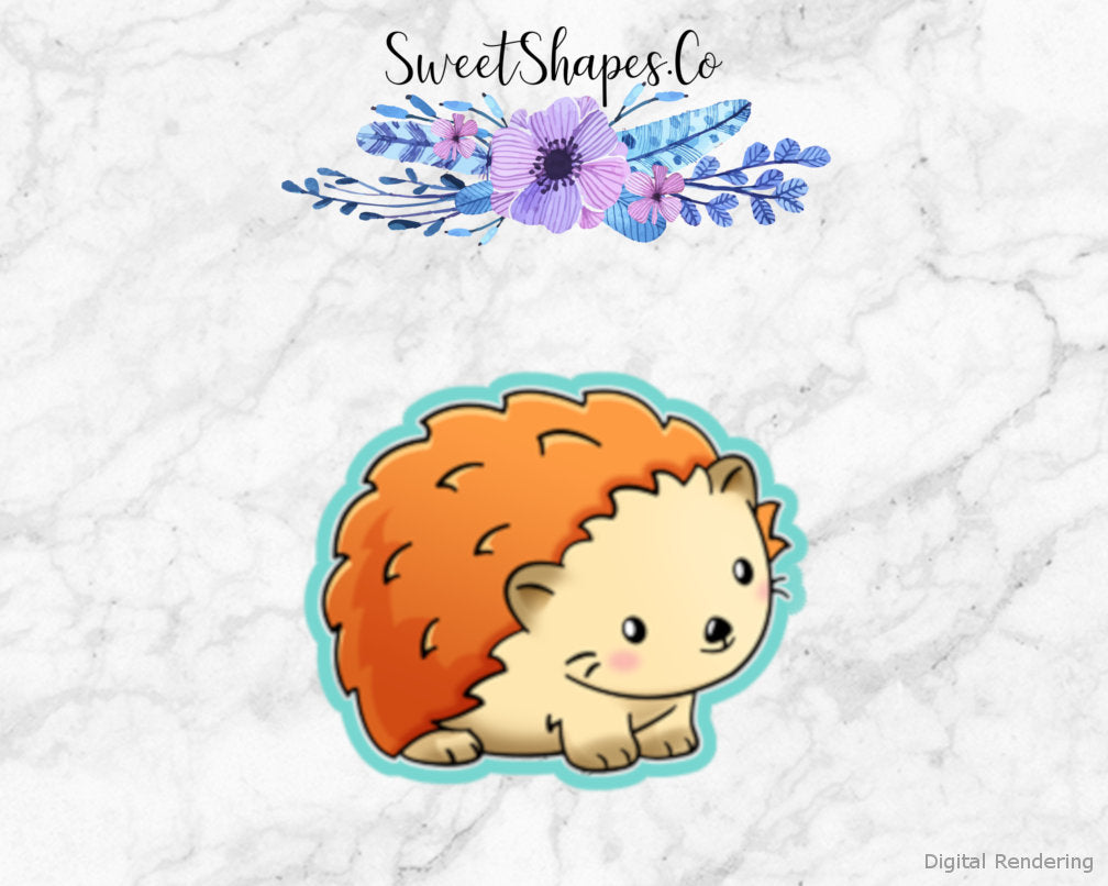 Hedgehog 3 Cookie Cutter