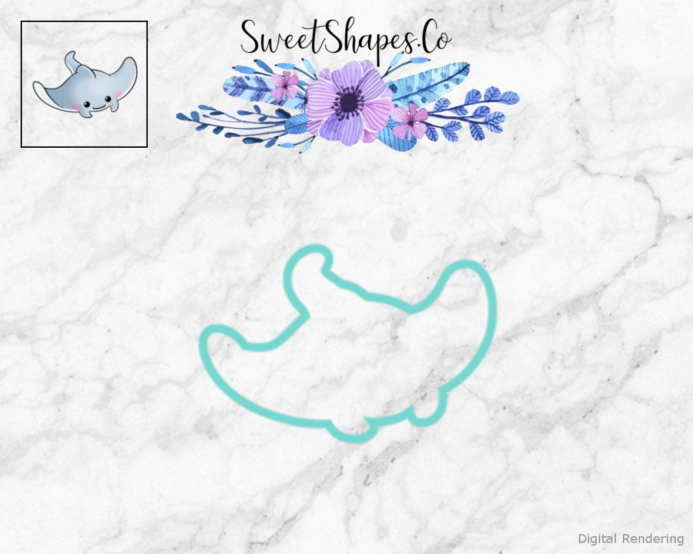 Manta Ray Cookie Cutter