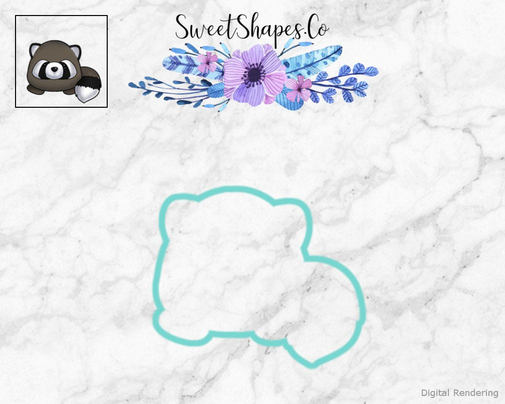 Raccoon Cookie Cutter