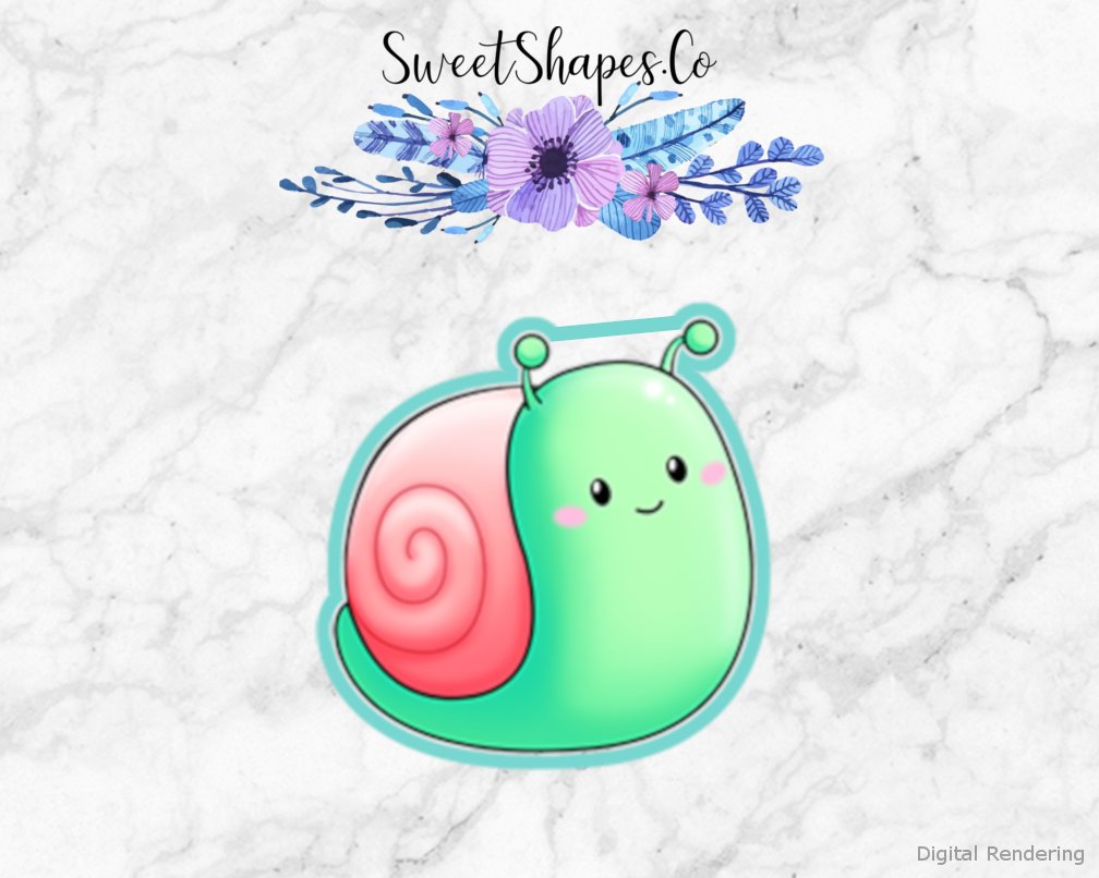 Snail 2 Cookie Cutter