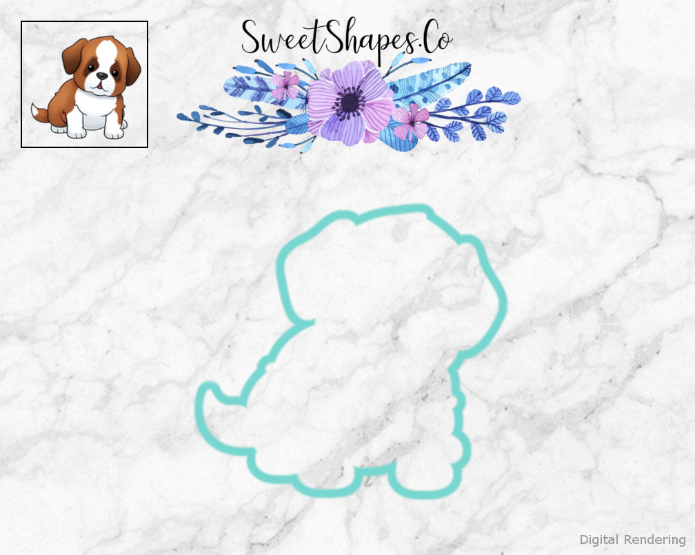St Bernard Cookie Cutter