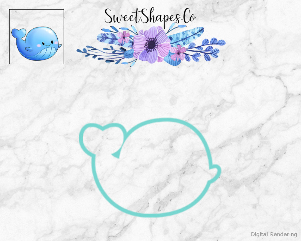 Whale Cookie Cutter