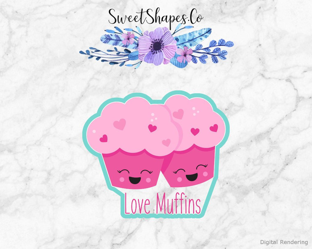 Love Muffins Cookie Cutter