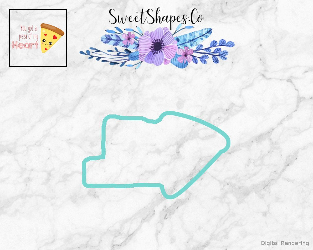 Pizza My Heart Cookie Cutter
