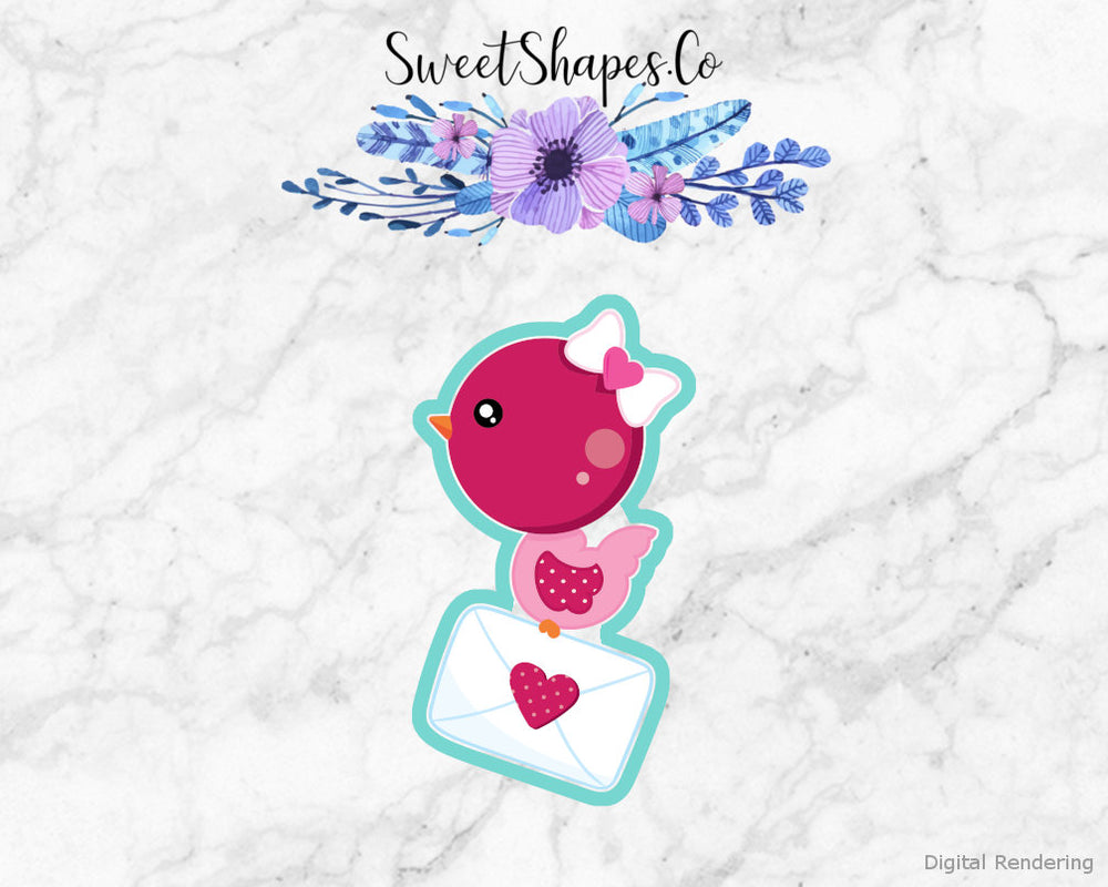 Valentine Bird Cookie Cutter